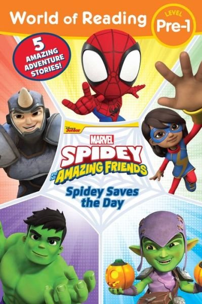 World of Reading Spidey Saves the Day - Disney Books - Książki - Disney Publishing Worldwide - 9781368076050 - 28 grudnia 2021