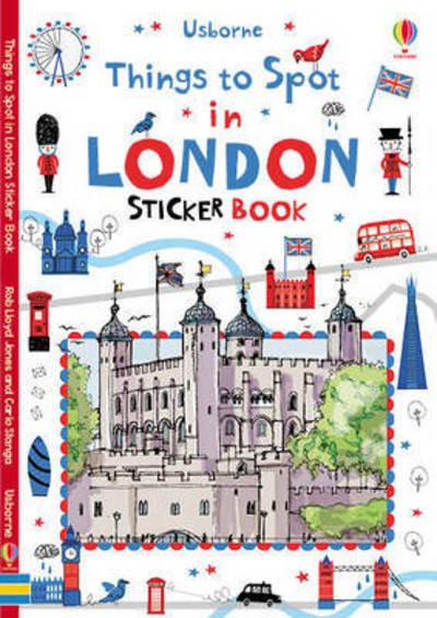 Cover for Rob Lloyd Jones · Things to spot in London Sticker Book - Sticker Books (Paperback Bog) (2015)