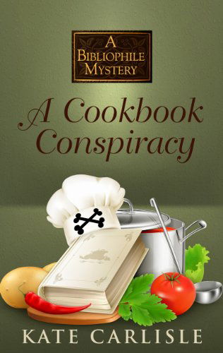 Cover for Kate Carlisle · A Cookbook Conspiracy (Bibliophile Mystery: Wheeler Publishing Large Print Cozy Mystery) (Paperback Book) [Lrg edition] (2013)