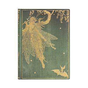 Cover for Paperblanks · Olive Fairy Midi Lined Hardcover Journal (Elastic Band Closure) (Book) (2024)