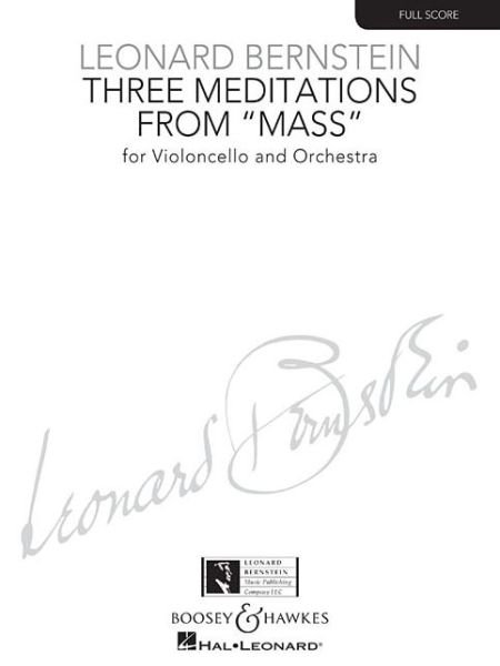 Cover for Leonard Bernstein · Three Meditations (Paperback Book) (2004)