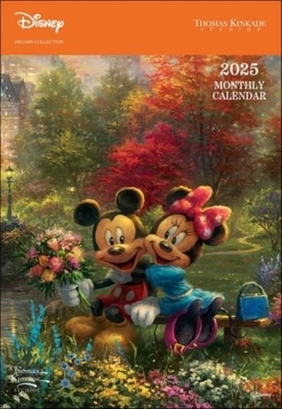 Cover for Thomas Kinkade Studios · Disney Dreams Collection by Thomas Kinkade Studios: 12-Month 2025 Monthly Pocket Planner Calendar (Kalender) (2024)