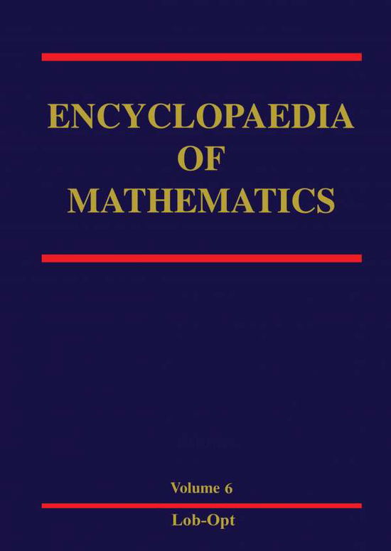 Cover for Encyclopaedia of Mathematics - Encyclopaedia of Mathematics (Hardcover Book) [1990 edition] (1990)