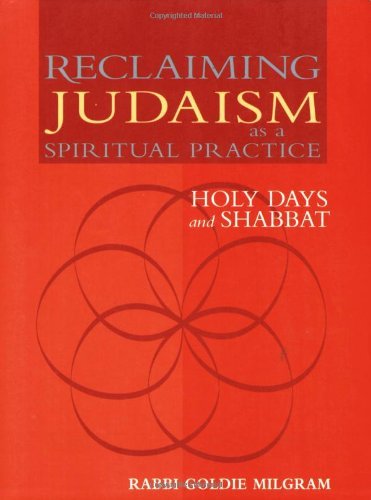 Cover for Goldie Milgram · Reclaiming Judaism as a Spiritual Practice: Holy Days and Shabbat (Paperback Book) (2004)
