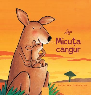 Cover for Guido Genechten · Micuta cangur (Little Kangaroo, Romanian) (Hardcover Book) [Little Kangaroo, Romanian edition] (2024)