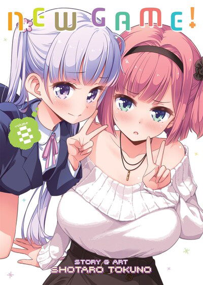 Cover for Shotaro Tokuno · New Game! Vol. 8 - New Game! (Paperback Book) (2020)