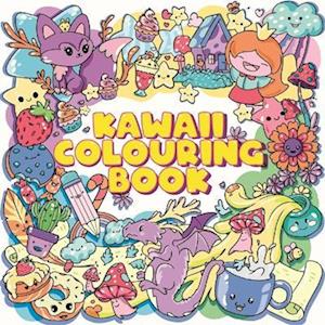 Kawaii Colouring Book - Igloo Books Ltd - Książki - Bonnier Books Ltd - 9781837956050 - 25 lipca 2024