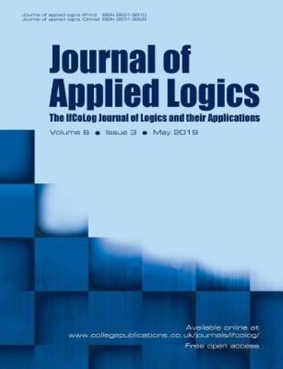 Cover for Dov Gabbay · Journal of Applied Logics - The IfCoLog Journal of Logics and their Applications (Pocketbok) (2019)