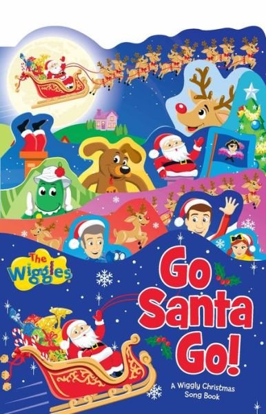 Cover for The Wiggles · The Wiggles: Go Santa Go - The Wiggles (Board book) (2019)