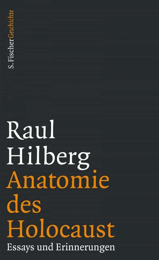Cover for Hilberg · Anatomie des Holocaust (Book)