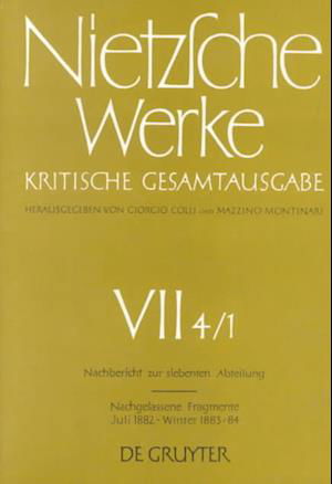 Cover for Friedrich Nietzsche · Nietzsche Werke (Hardcover bog) (1983)