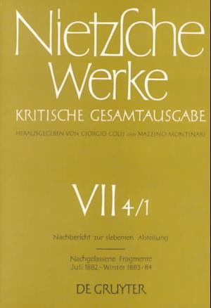 Cover for Friedrich Nietzsche · Nietzsche Werke (Hardcover Book) (1983)