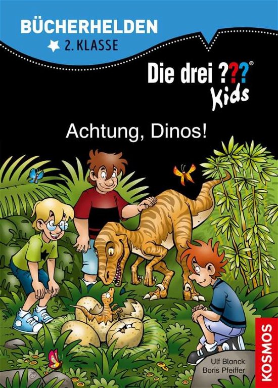 Die drei ???Kids-Achtung Dinos - Pfeiffer - Livros -  - 9783440158050 - 