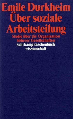Suhrk.TB.Wi.1005 Durkheim.Über soz.Arb - Emile Durkheim - Libros -  - 9783518286050 - 