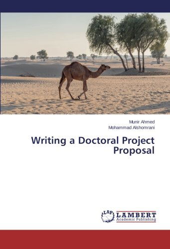 Cover for Mohammad Alshomrani · Writing a Doctoral Project Proposal (Paperback Book) (2014)