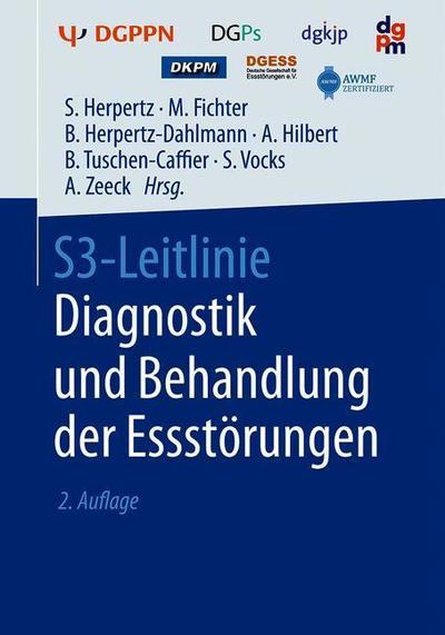 Cover for S3 Leitlinie Diagnostik und Behandlung der Essstoerungen (Book) (2019)