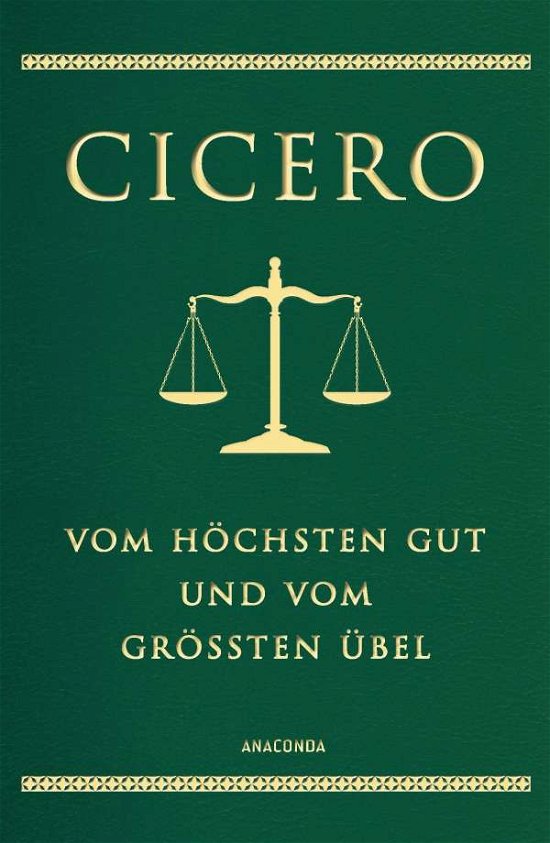 Cover for Cicero · Vom höchsten Gut und vom größten (Bok)