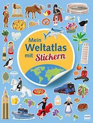 Cover for Mein Weltatlas mit Stickern (Book) (2023)