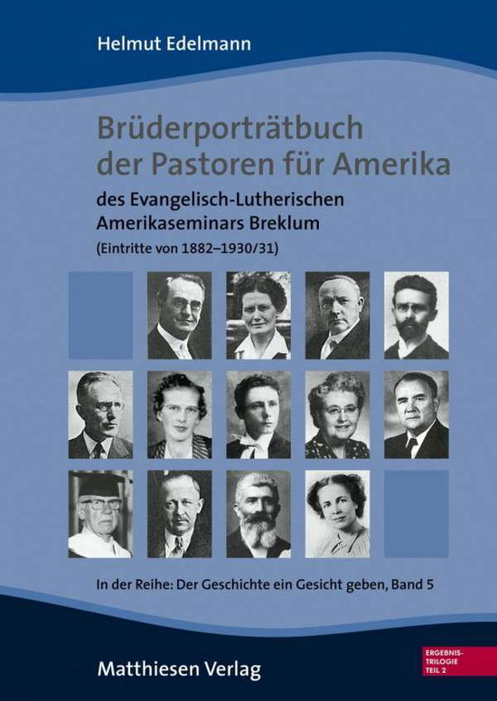 Cover for Edelmann · Brüderporträtbuch der Pastoren (Buch)