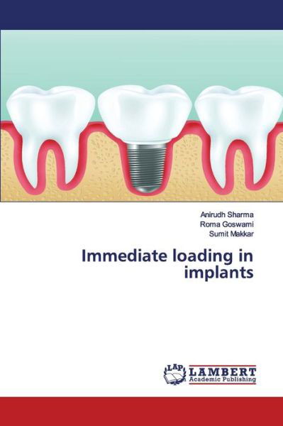 Cover for Sharma · Immediate loading in implants (Bog) (2020)