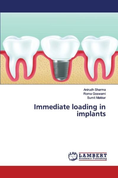 Cover for Sharma · Immediate loading in implants (Book) (2020)