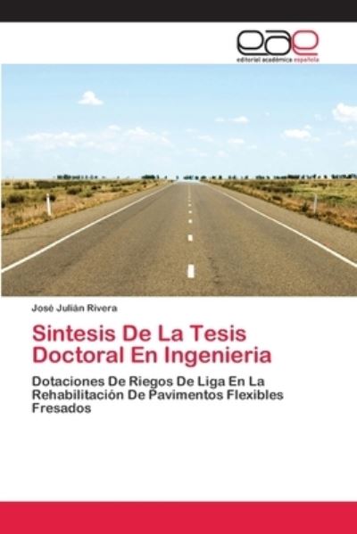 Cover for Rivera · Sintesis De La Tesis Doctoral En (Book) (2020)