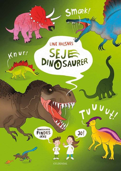 Line Halsnes · Seje-bøgerne: Seje dinosaurer (Gebundenes Buch) [1. Ausgabe] (2023)