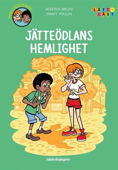 Cover for Mårten Melin · Monsterdeckarna: Jätteödlans hemlighet (Bound Book) (2019)