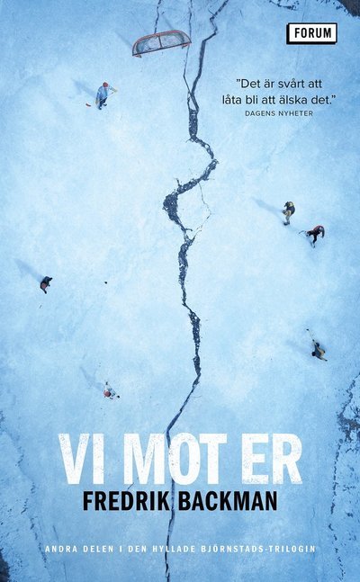 Cover for Fredrik Backman · Vi mot er (Paperback Book) (2022)
