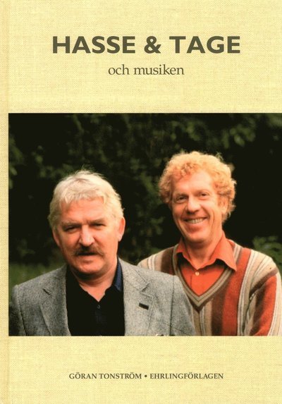 Cover for Göran Tonström · &quot;och musiken&quot;-serien: Hasse &amp; Tage och musiken (Bound Book) (2005)