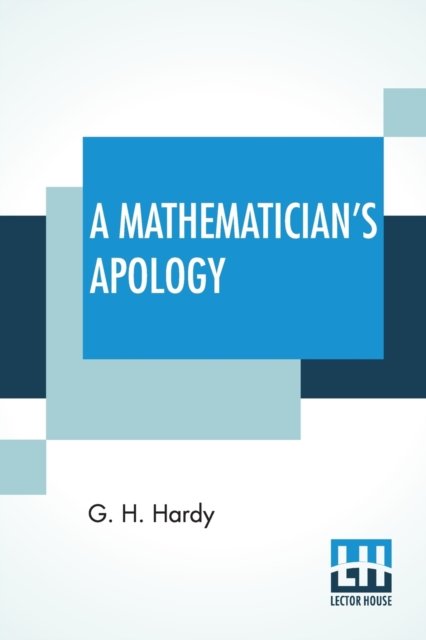 Cover for G H Hardy · A Mathematician's Apology (Pocketbok) (2019)