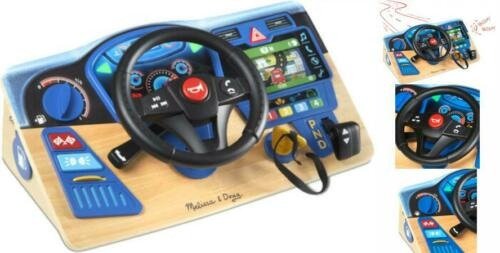 Cover for Melissa &amp; Doug · Vroom And Zoom Interactive Dashboard (41705) (Toys)