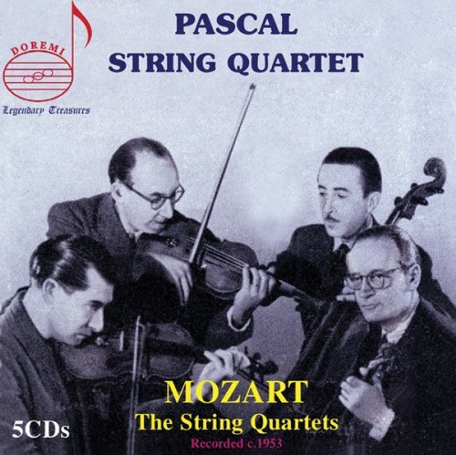 Cover for Mozart / Pascal String Quartet · String Quartet (CD) [Box set] (2011)