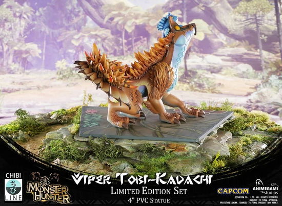 Cover for Animegami Chibi  Monster Hunter PVC Viper TobiKadachi Figures (MERCH)