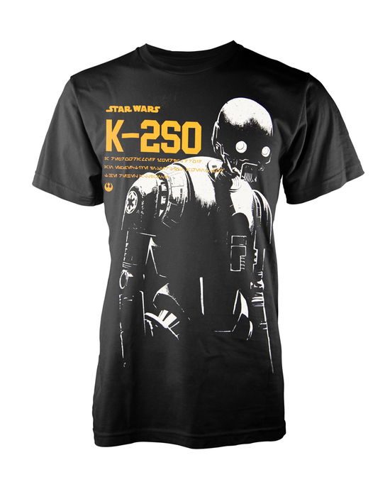 Star Wars: Rogue One - K-2So (T-Shirt Unisex Tg. M) - Star Wars - Other - PHDM - 0803343142051 - October 3, 2016