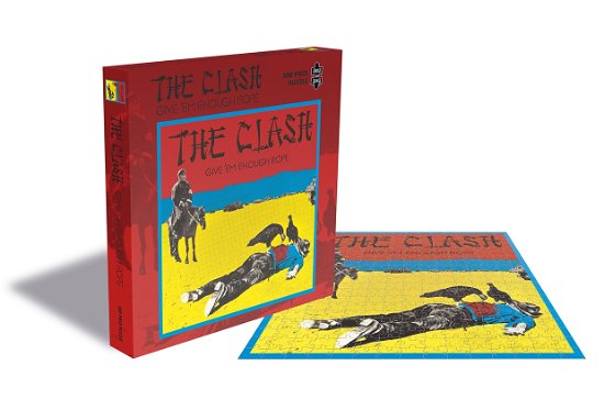 Cover for The Clash · Clash Give Em Enough Rope (500 Piece Jigsaw Puzzle) (Jigsaw Puzzle) (2020)