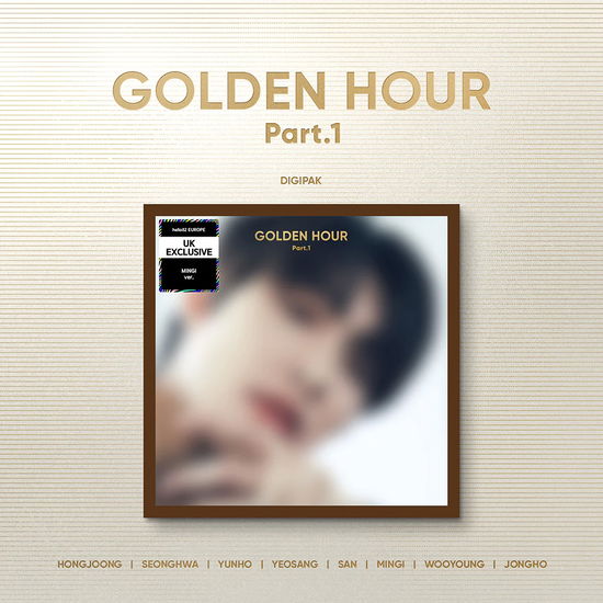 Cover for ATEEZ · Golden Hour pt.1 (Płyta CD/Gadżety) [UK Excl. Digipack edition] [Mingi Version] (2024)