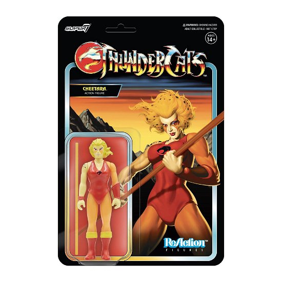 Thundercats Reaction Fig - Cheetara (Toy Variant) - Thundercats Reaction Fig - Cheetara (Toy Variant) - Merchandise - SUPER 7 - 0840049807051 - January 10, 2023