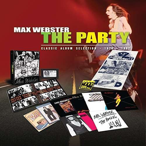 THE PARTY (8 LPs) - Max Webster - Muziek - ROCK - 0848818001051 - 6 oktober 2017