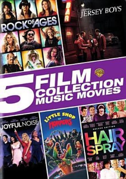 Cover for 5 Film Collection: Music Movies Collection (DVD) (2016)