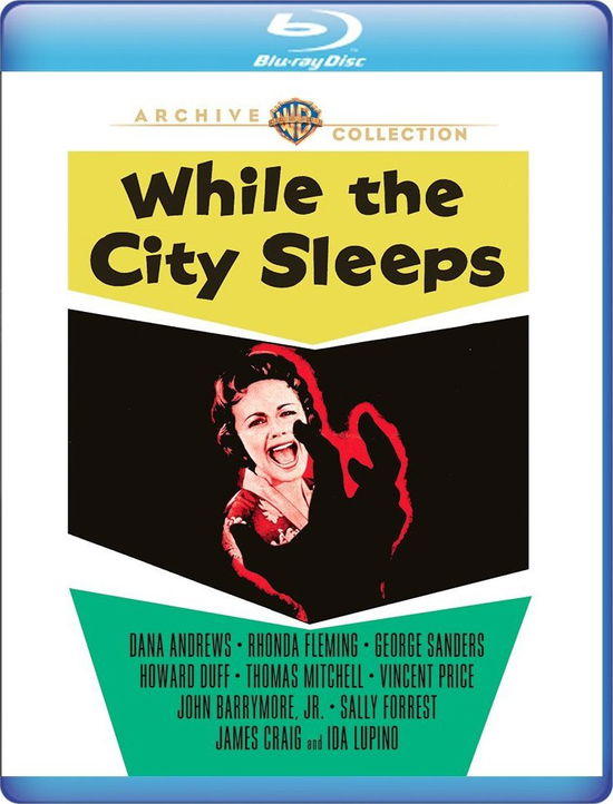 Cover for While the City Sleeps (1956) (Blu-ray) (2018)