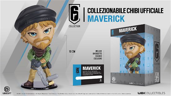 Cover for Ubisoft Six Collection Chibis Series 6 Maverick Figures · Six Collection - Maverick Figurine Series 6 (Spielzeug)