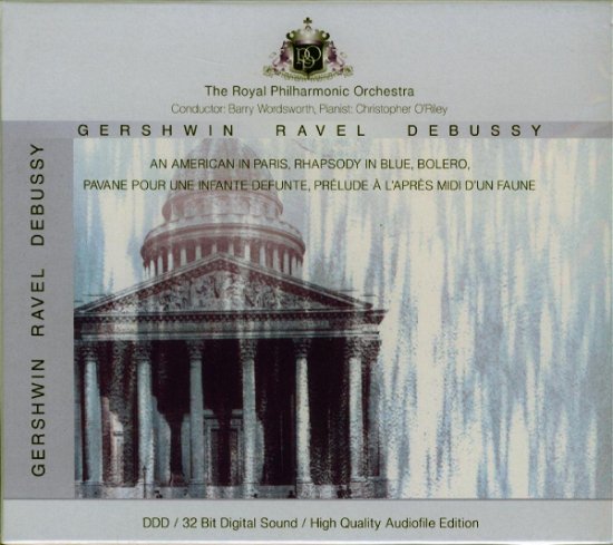 Cover for Royal Philharmonic Orchestra · Gershwin, Ravel, Debussy: an American in Paris, Rhapsody in Blue (CD) (2014)