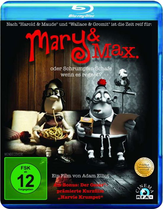 Mary & Max-blu-ray Disc - V/A - Films - MFA+ - 4048317470051 - 2 december 2010