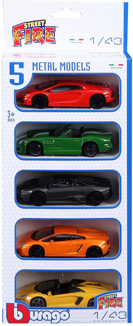 Bburago: Auto 1:43 · Bburago 1:43 5 Car Pack Assortment (MERCH)