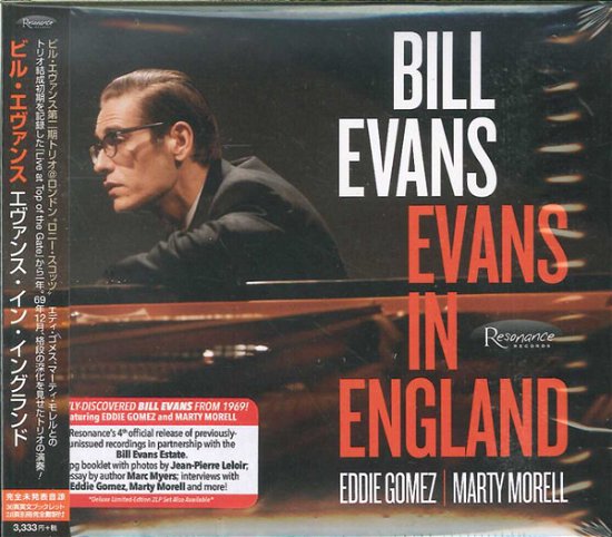 Evans in England - Bill Evans - Música - KING INTERNATIONAL INC. - 4909346018051 - 19 de abril de 2019