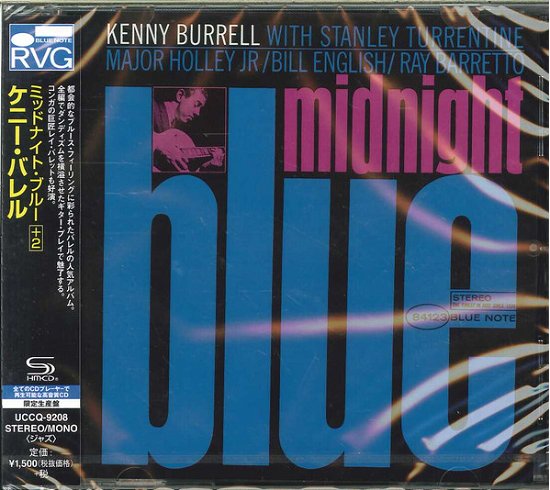 Cover for Kenny Burrell · Midnight Blue (CD) [Japan Import edition] (2016)