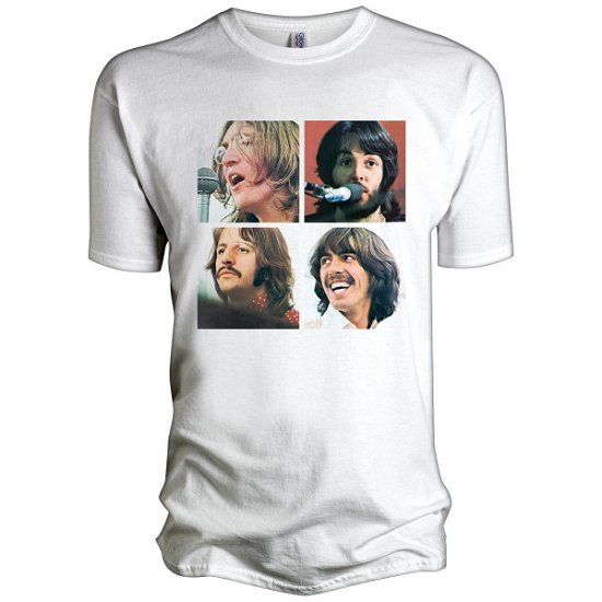 Cover for The Beatles · Photo Squares White (T-shirt) [size XL] (2014)