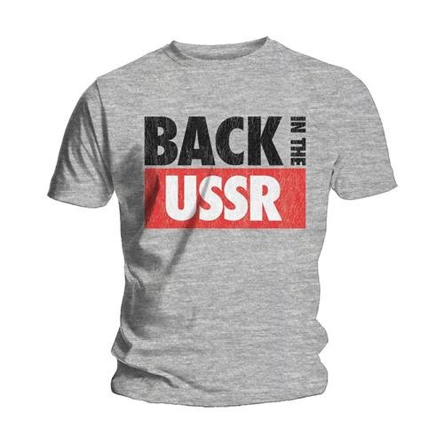 The Beatles Unisex T-Shirt: Back In The USSR - The Beatles - Fanituote - Bravado - 5023209632051 - perjantai 18. tammikuuta 2013