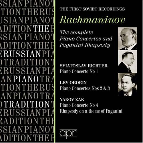 Complete Piano Concertos / Paganini Rhapsodies - S. Rachmaninov - Musik - APR - 5024709160051 - 3 juli 2018
